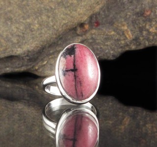 Rhodonite Ring