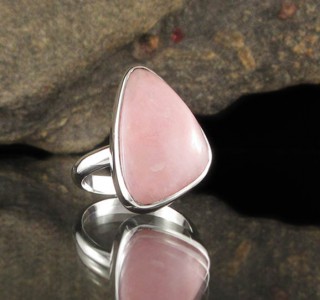 Pink Opal Ring
