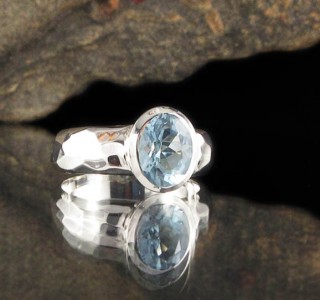 Blue Topaz Ring