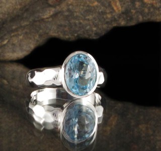 Blue Topaz Ring